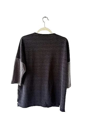 Alembika Mixed Print Short Sleeve Blouse (view 2)