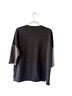 Alembika Floral Black Multi Color Short Sleeve Blouse Size M - photo 2