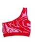 Collusion Checkered-gingham Red Pink Sleeveless Top Size 10 - photo 2