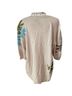 Chico's 60% Cotton 40% Rayon 100% Polyester Multi Color Tan Cardigan Size XL - photo 2