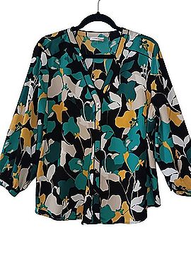 Calvin Klein 3/4 Sleeve Blouse (view 1)