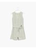 Madewell Stripes Gray White Romper Size S - photo 4