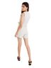 Madewell Stripes Gray White Romper Size S - photo 2
