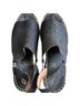 Clarks 100% Leather Print Black Wedges Size 6 - photo 2