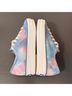 Keds 100% Canvas Tie-dye Blue Pink White Sneakers Size 5 1/2 - photo 6