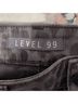 Level 99 Animal Print Gray Denim Skirt Size 26 - photo 3