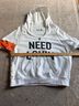 Daydreamers 100% Cotton Print White Pullover Hoodie Size L - photo 8