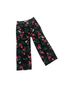 Gibson Latimer 100% Polyester Floral Black Casual Pants Size 4 - photo 1