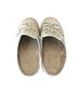 OluKai 100% Leather Floral Graphic Tan Mule/Clog Size 6 - photo 2