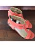Nine West 100% Leather Solid Orange Sandals Size 7 - photo 5