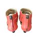 Nine West 100% Leather Solid Orange Sandals Size 7 - photo 2