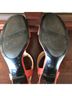 Nine West 100% Leather Solid Orange Sandals Size 7 - photo 6