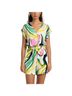 FRNCH 100% Viscose Print Multi Color Romper Size M - photo 3