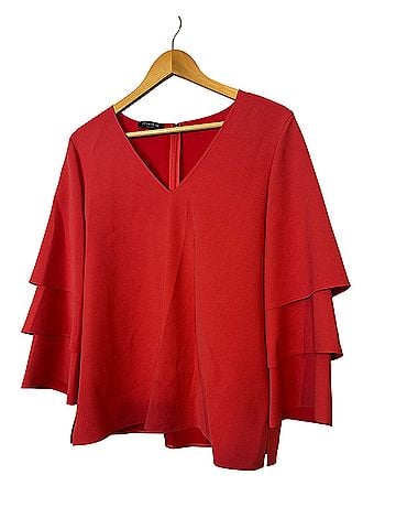 Lafayette 148 New York 3/4 Sleeve Blouse (view 1)