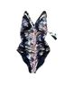 BCBGMAXAZRIA Purple Pink One Piece Swimsuit Size 10 - photo 1