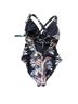 BCBGMAXAZRIA Purple Pink One Piece Swimsuit Size 10 - photo 2