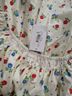 Mable 100% Cotton Floral White Romper Size S - photo 3