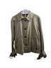Tory Burch 100% Cotton Solid Tan Jacket Size 12 - photo 1