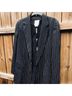 DKNY 100% Cotton Stripes Black White Blazer Size P (petite) - photo 10