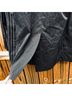 DKNY 100% Cotton Stripes Black White Blazer Size P (petite) - photo 6