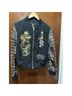 Ed Hardy 100% Polyester Animal Print Black Gold Brown Jacket Size S - photo 8
