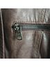 Kenneth Cole REACTION 100% Leather 100% Polyester Solid Brown Jacket Size M - photo 8