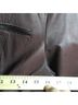 Kenneth Cole REACTION 100% Leather 100% Polyester Solid Brown Jacket Size M - photo 9