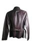 Kenneth Cole REACTION 100% Leather 100% Polyester Solid Brown Jacket Size M - photo 2
