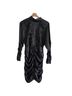 Hunter Bell Jacquard Black Cocktail Dress Size 6 - photo 1