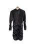 Hunter Bell Jacquard Black Cocktail Dress Size 6 - photo 2