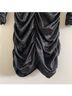 Hunter Bell Jacquard Black Cocktail Dress Size 6 - photo 7