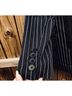 DKNY 100% Cotton Stripes Black White Blazer Size P (petite) - photo 7