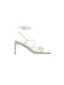 Dear Frances White Sandals Size 8 - photo 1