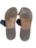 MADE IN ITALY 100% Leather Blue Sandals Size EU 40 - photo 2