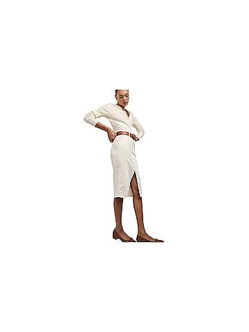 Veronica Beard Breves Midi Cord Skirt Casual Skirt (view 2)