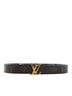 Louis Vuitton 100% Coated Canvas Brown Monogram Initiales Reversible Belt One size - photo 1