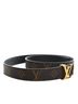 Louis Vuitton 100% Coated Canvas Brown Monogram Initiales Reversible Belt One size - photo 3