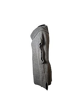 Moth MOTH Anthropology Mock Neck Poncho Pullover Sweater (view 2)