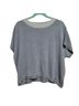 Numph Solid Silver T-Shirt Size S - photo 1