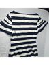 Eliza J Stripes White Blue Casual Dress Size 4 - photo 9