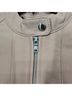 Cole Haan 100% Leather 100% Polyester Pink Leather Jacket Size S - photo 4