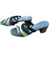 Brighton 100% Leather Blue Heels Size 9 1/2 - photo 2