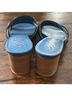 Brighton 100% Leather Blue Heels Size 9 1/2 - photo 8