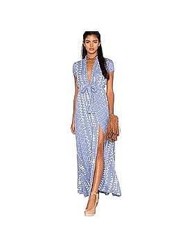 Tularosa Joel Chambray Plunge Dress Casual Dress (view 1)
