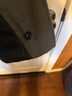 Anne Klein 60% Wool 30% Polyester 5% Viscose 5% Other 100% Polyester Gray Coat Size L - photo 5