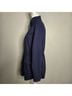 Sabrina Lauren 100% Cotton Solid Blue Jacket Size S - photo 3