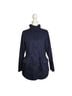 Sabrina Lauren 100% Cotton Solid Blue Jacket Size S - photo 1