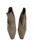 Donald J Pliner 100% Suede Snake Print Tan Brown Ankle Boots Size 7 - photo 3