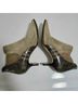 Donald J Pliner 100% Suede Snake Print Tan Brown Ankle Boots Size 7 - photo 4