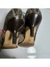 Donald J Pliner 100% Suede Snake Print Tan Brown Ankle Boots Size 7 - photo 11